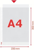 Showtas Esselte standaard 0,07mm PP A4 100 stuks-10