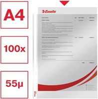 Showtas Esselte copy safe 0.06mm PP A4 glashelder 100 stuks-12