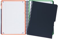 Projectboek Oxford School A4+ lijn 4-gaats 240 pagina's 80gr blauw-2
