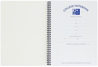 Collegeblok Oxford School A4+ lijn 23-gaats 160 pagina's 80gr zwart-3