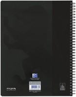 Collegeblok Oxford School A4+ lijn 23-gaats 160 pagina's 80gr zwart-3