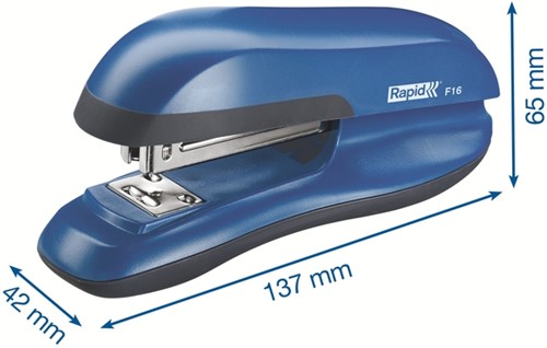 Nietmachine Rapid Fashion fullstrip F16 20 vel blauw-2