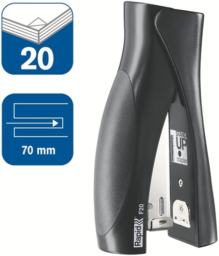 Nietmachine Rapid Fashion Ultimate standUp F20 20 vel zwart-2