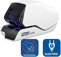 Nietmachine Rapid Supreme contactloos elektrisch 5025e 25 vel wit-12