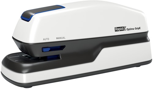 Nietmachine elektrisch Rapid Optima Grip 20vel wit/zwart-2