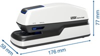 Nietmachine elektrisch Rapid Optima Grip 20vel wit/zwart-2
