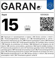 Niettang Rapid Classic K1+ 50 vel chroom blister-7