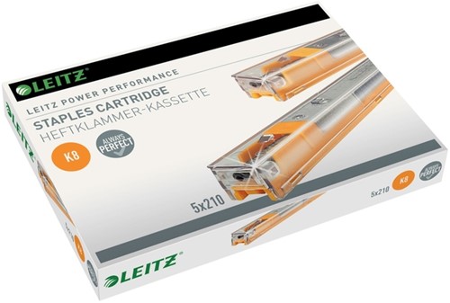 Nieten Leitz cassette K8 26/8 verzinkt 1050 stuks