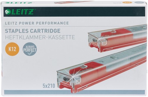 Nieten Leitz cassette K12 26/12 verzinkt 1050 stuks