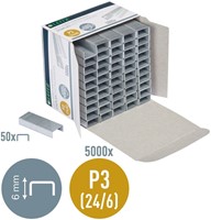 Nieten Leitz P3 24/6 verzinkt 5000 stuks-2