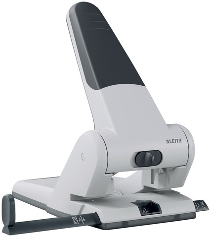 Perforator Leitz Heavy Duty 5180 65 vel zilver