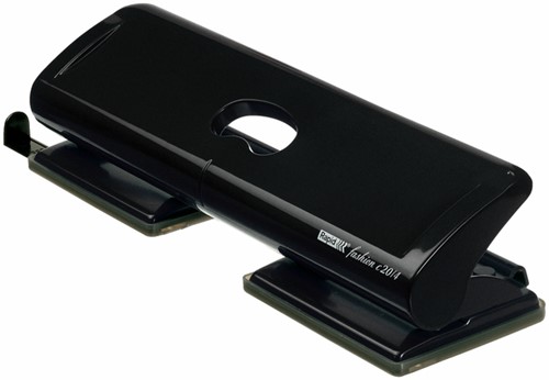 Perforator Rapid Fashion FC20/4 4-gaats 20 vel zwart