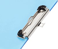 Klembord MAUL A4 staand transparant PS neon blauw-1