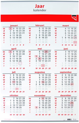 Jaarkalender 2026 Quantore
