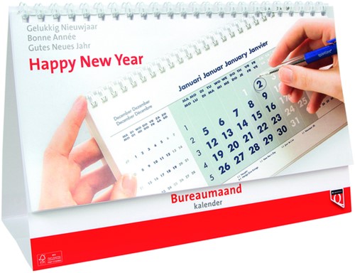 Bureaumaandkalender 2026 Quantore