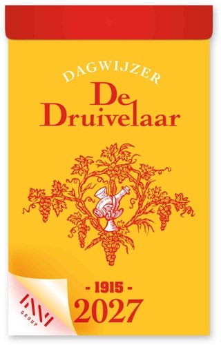 Dagscheurkalender 2027 de Druivelaar