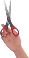Schaar Scotch 18cm precision rood blister-3