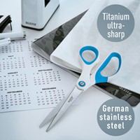 Schaar Leitz WOW 205mm titanium blauw-8