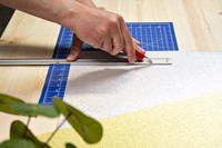 Snijmes Westcott premium 9mm met schuifsluiting rood-1