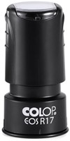 Tekststempel Colop EOS R 17 flashtechnologie met stempelplaat