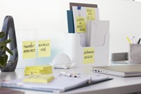 Memoblokdispenser Pro tbv Post-it Z-Notes 76x76mm incl notes transparant zwart-3