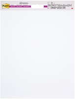 Meeting chart Post-it 566 Super Sticky 50.8x58.4cm wit incl Command bevestigingsstrip 2 stuks