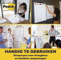 Meeting chart Post-it 566 Super Sticky 50.8x58.4cm wit incl Command bevestigingsstrip 2 stuks-3