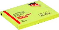 Memoblok Quantore 76x101mm geel 100 vel-2