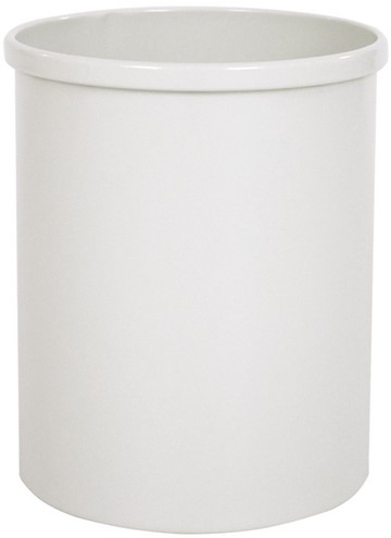 Papierbak Vepabins rond 15liter grijswit