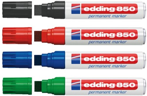 Viltstift edding 850 blok 5-16mm zwart-2