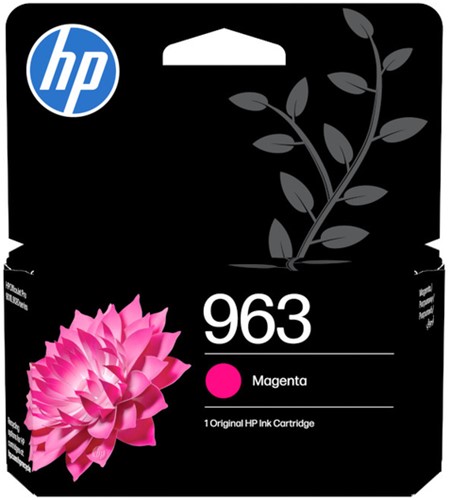 Inktcartridge HP 3JA24AE 963 rood