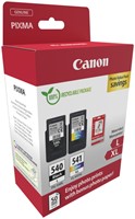 Inktcartridge Canon PG-540L CL-541XL zw+kl+papier-2