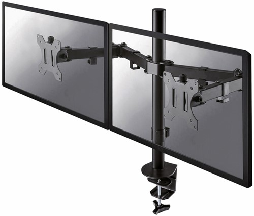 Monitorarm Neomounts D550D dual 10-32" zwart