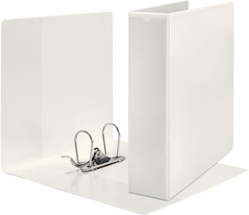 Ordner Leitz 4225 panorama 180° 80mm PP A4 maxi 3tas wit