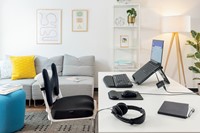 Laptopstandaard Kensington SmartFit Easy Riser koelfunctie zwart-2