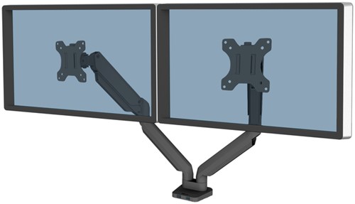Monitorarm Fellowes Platinum Series dubbel horizontaal