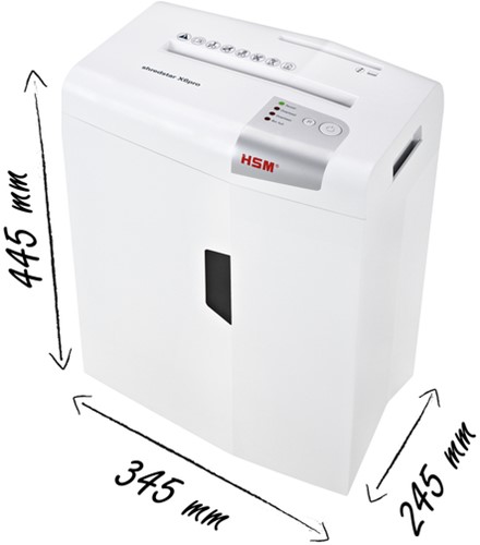 Papiervernietiger HSM shredstar X6pro snippers 2x15mm-2