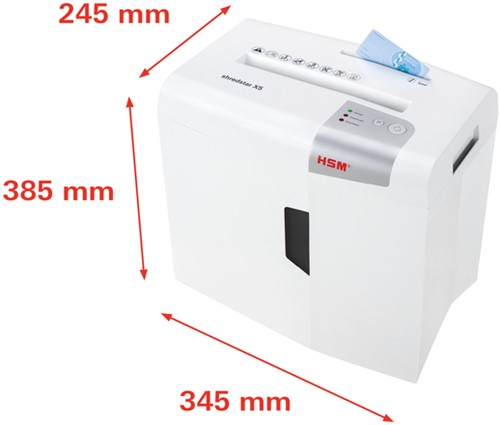 Papiervernietiger HSM shredstar X5 snippers 4.5x30mm-2
