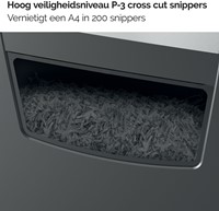 Papiervernietiger Rexel Momentum X312-SL snippers 5x42mm-4