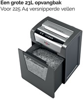 Papiervernietiger Rexel Momentum X415 snippers 4x40mm-2