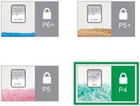 Papiervernietiger Leitz IQ Slim Home Office P4 snippers 4x28mm-11