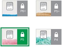 Papiervernietiger Leitz IQ Office Pro P5 snippers 2x15mm-17