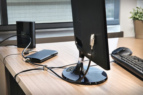 Vergrendelset voor desktop en randapparaten Kensington 2.0-3