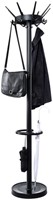 Kapstok MAUL Caligo staand 175cm 32 haken zwart RAL9004-2