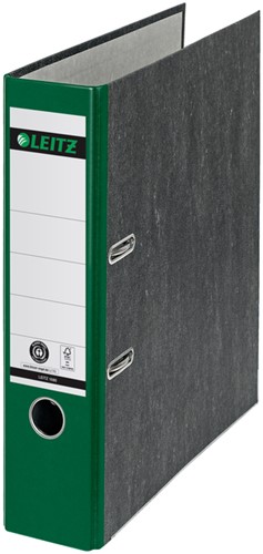 Ordner Leitz 1080 180° 80mm karton A4 groen-3