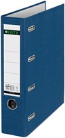 Giro-bank ordner Leitz A4 met dubbele mechaniek 80mm PP blauw-2