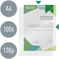 Insteekmap L-model Leitz Premium 0.13mm PP A4 transparant 100 stuks-8