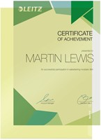 Insteekmap L-model Leitz Premium copy safe 0.15mm PVC A4 geel 100 stuks-3