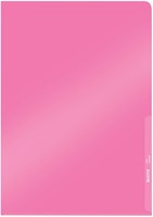 Insteekmap L-model Leitz Premium copy safe 0.15mm PVC A4 rood 100 stuks