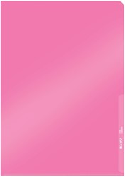 Insteekmap L-model Leitz Premium copy safe 0.15mm PVC A4 rood 100 stuks